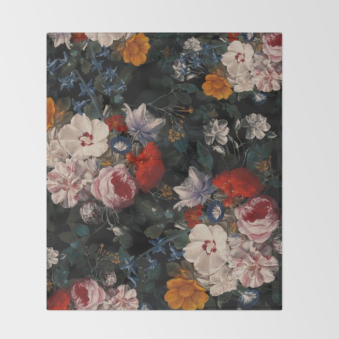 Mysterious Garden V Throw Blanket Gallery Image 2