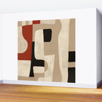 Interlocking Forms Wall Mural Gallery Image 2