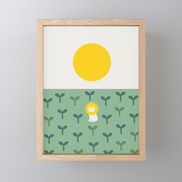 Cat Landscape 139: Someday Mini Art Print Gallery Image 1