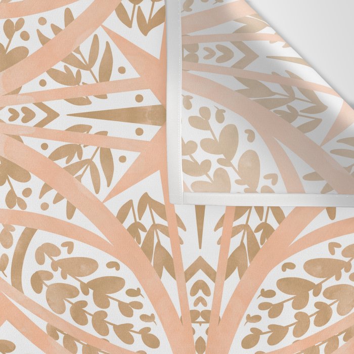 Tile wild leaves starry PF2 Wall Tapestry Gallery Image 3