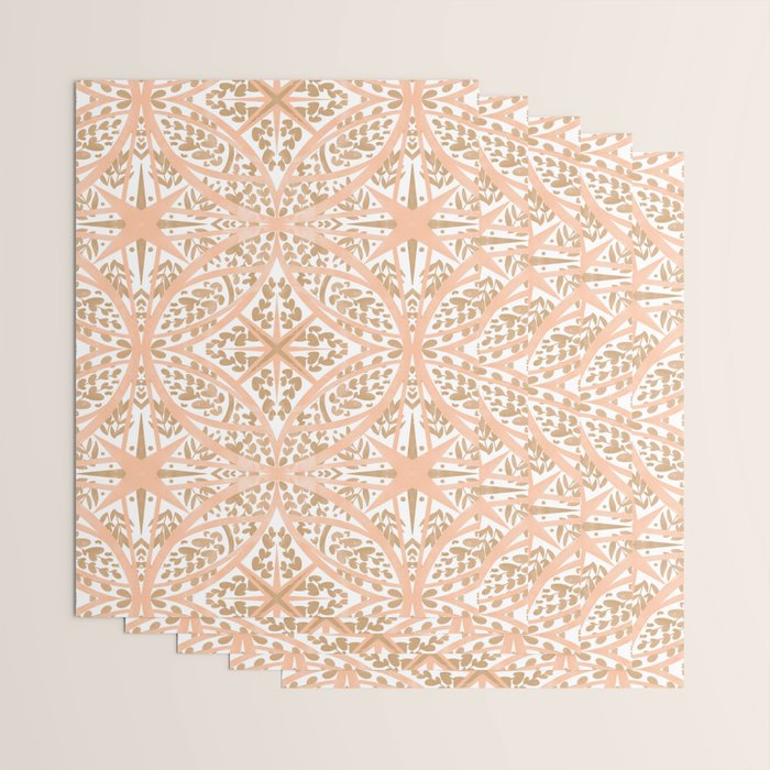 Tile wild leaves starry PF2 Wrapping Paper Gallery Image 3