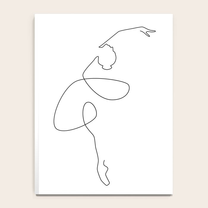 Fine Ballerina Notebook Gallery Image 4