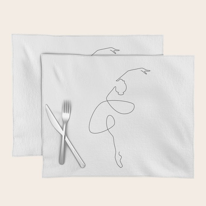 Fine Ballerina Placemat Gallery Image 1