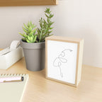 Fine Ballerina Mini Art Print Gallery Image 2