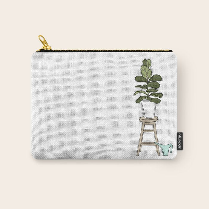 Fiddle Fig Tree Carry All Pouch Gallery Image 1