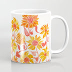 Sunflower Watercolor â Fiery Palette Coffee Mug Gallery Image 1