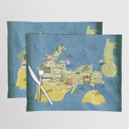 Map of Northern Michigan - Pasty Tour in Emerald Placemat Gallery Image 1