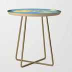 Map of Northern Michigan - Pasty Tour in Emerald Side Table Gallery Image 1