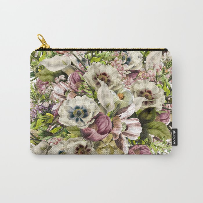 Messina Vintage Floral Carry All Pouch Gallery Image 1