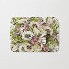 Messina Vintage Floral Bath Mat Gallery Image 1