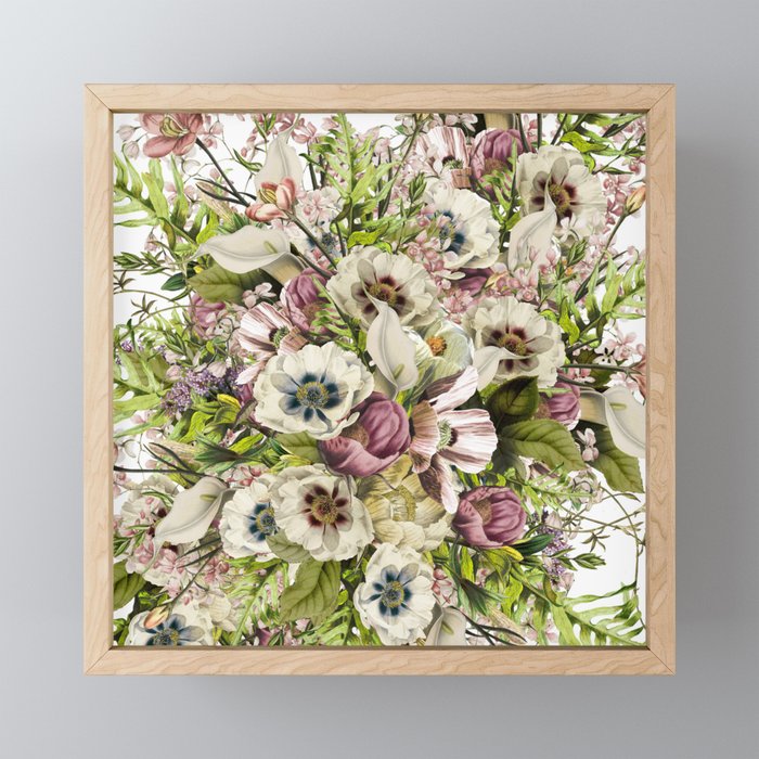 Messina Vintage Floral Mini Art Print Gallery Image 1