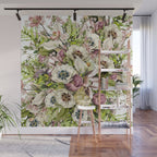 Messina Vintage Floral Wall Mural Gallery Image 1