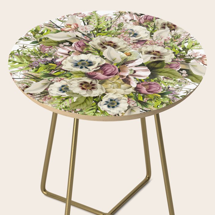 Messina Vintage Floral Side Table Gallery Image 2