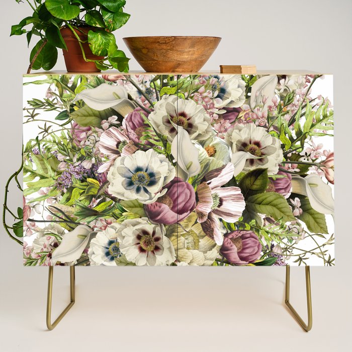 Messina Vintage Floral Credenza Gallery Image 1