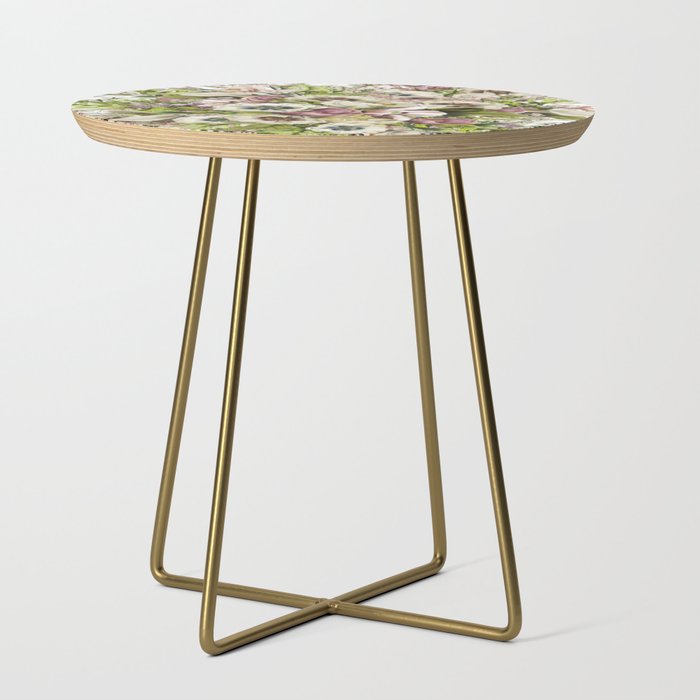 Messina Vintage Floral Side Table Gallery Image 1