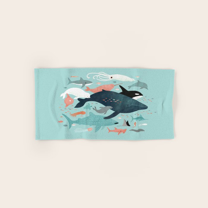 Under the Sea Menagerie Bath Towel Gallery Image 1