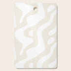 Abstract organic shape art pattern Cutting Board Gallery Image 1