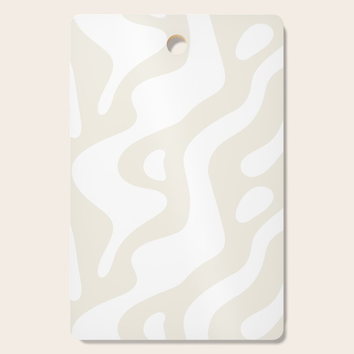 Abstract organic shape art pattern Cutting Board Gallery Image 1