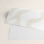 Abstract organic shape art pattern Wrapping Paper Gallery Image 2
