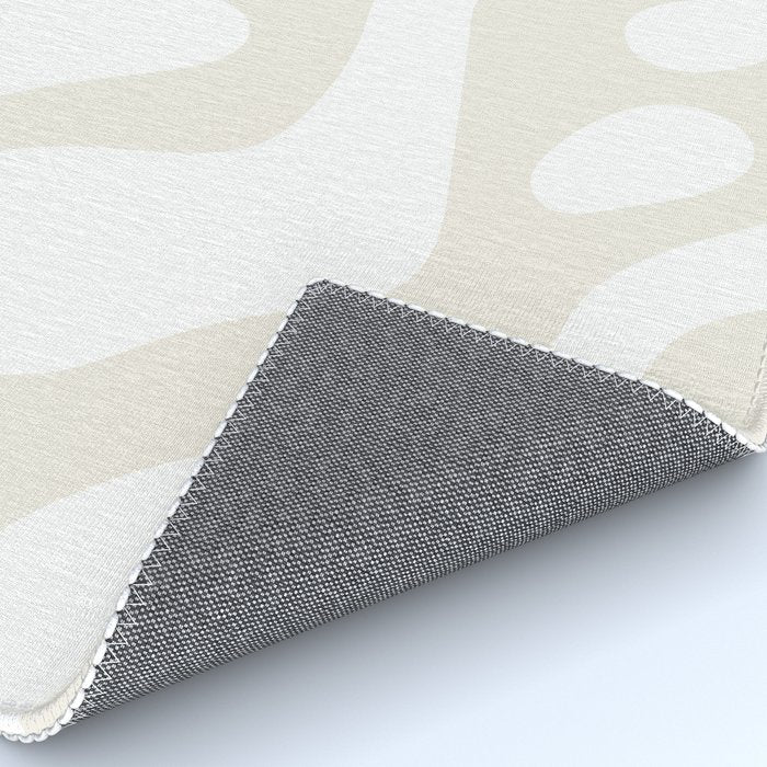 Abstract organic shape art pattern Rug Gallery Image 4