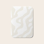 Abstract organic shape art pattern Bath Mat Gallery Image 1