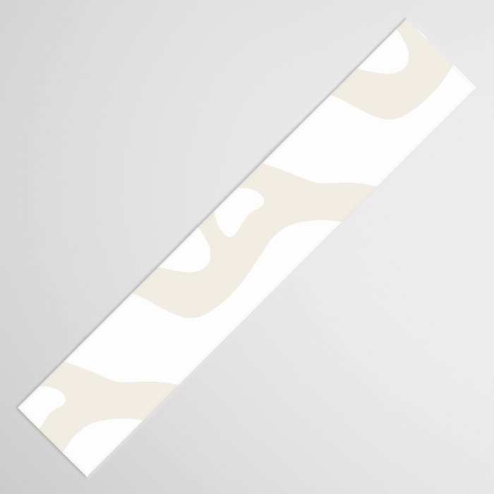Abstract organic shape art pattern Table Runner Gallery Image 3