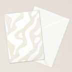 Abstract organic shape art pattern Stationery Card Gallery Image 2