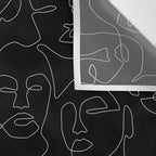 Face Lace Wall Tapestry Gallery Image 3