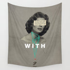 With You Wall Tapestry Gallery Image 4