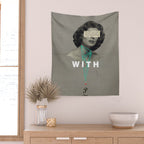 With You Wall Tapestry Gallery Image 2
