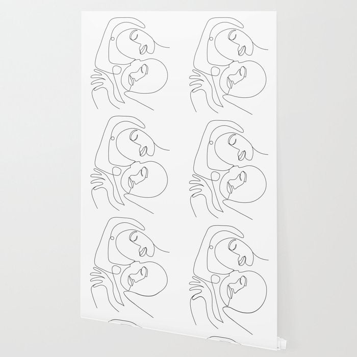 Line Faces 03 Wallpaper Gallery Image 2