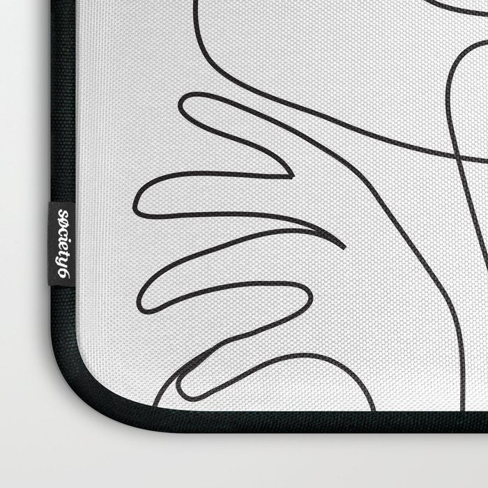 Line Faces 03 Laptop Sleeve Gallery Image 3