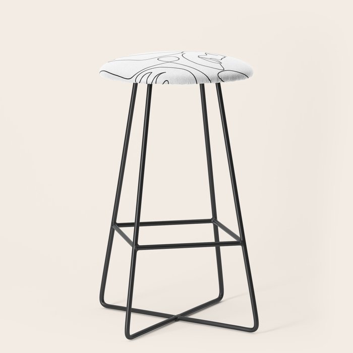 Line Faces 03 Stool Gallery Image 1