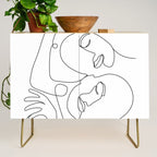 Line Faces 03 Credenza Gallery Image 1