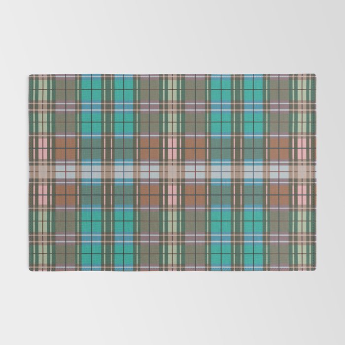 Earthy Tartan Elegance Rug Gallery Image 2