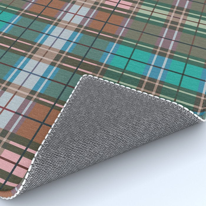 Earthy Tartan Elegance Rug Gallery Image 4