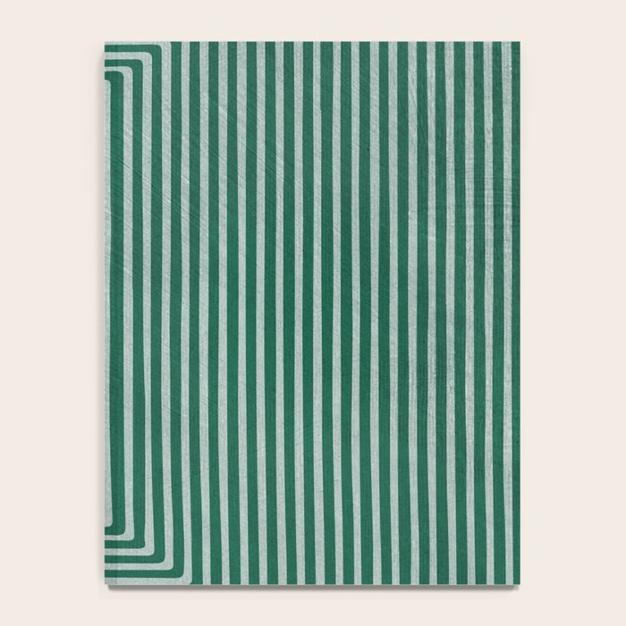 Green Black Abstract Geometric Design Artwork Notebook Gallery Image 4