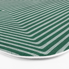 Green Black Abstract Geometric Design Artwork Bath Mat Gallery Image 3