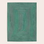 Green Black Abstract Geometric Design Artwork Poster Gallery Image 4