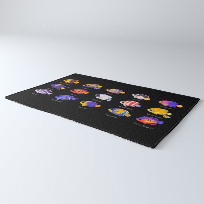 Angelfish! (marine) Rug Gallery Image 3