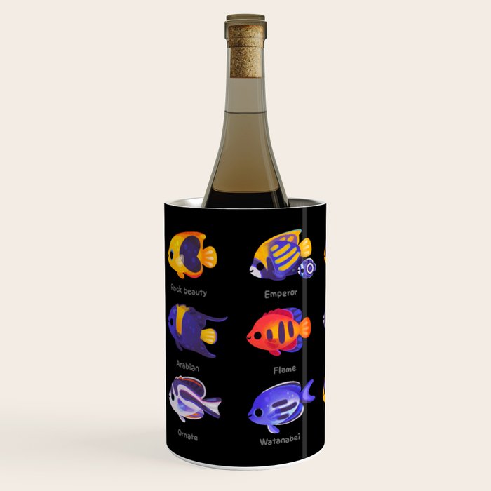 Angelfish! (marine) Wine Chiller Gallery Image 2