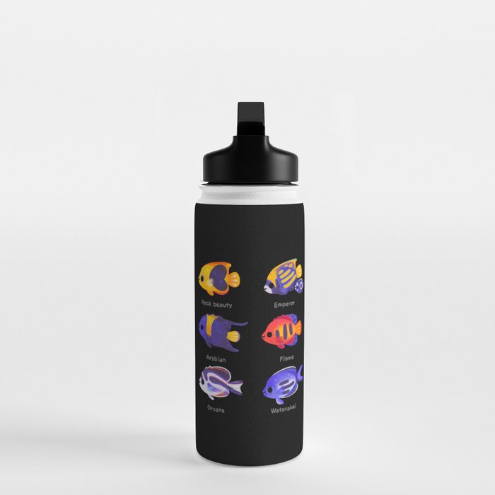 Angelfish! (marine) Water Bottle Gallery Image 3