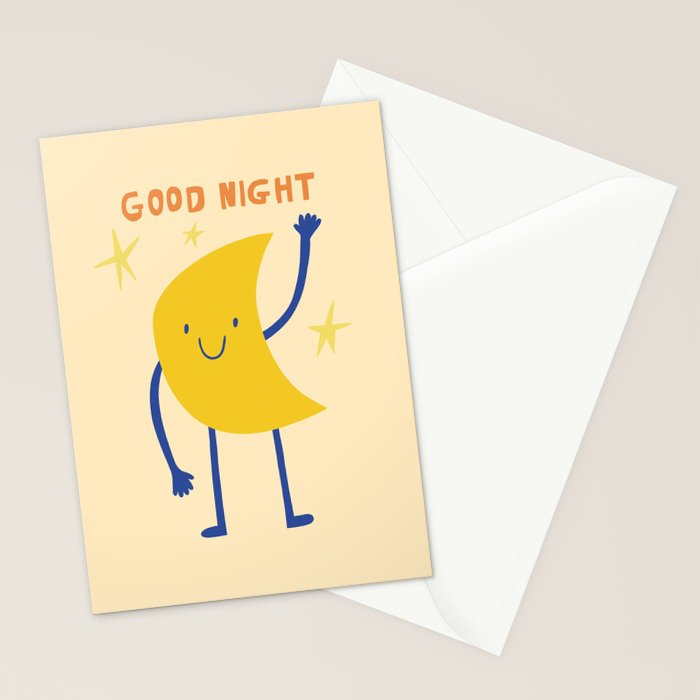 Good night Stationery Card Gallery Image 2