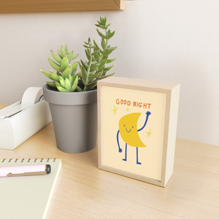 Good night Mini Art Print Gallery Image 2