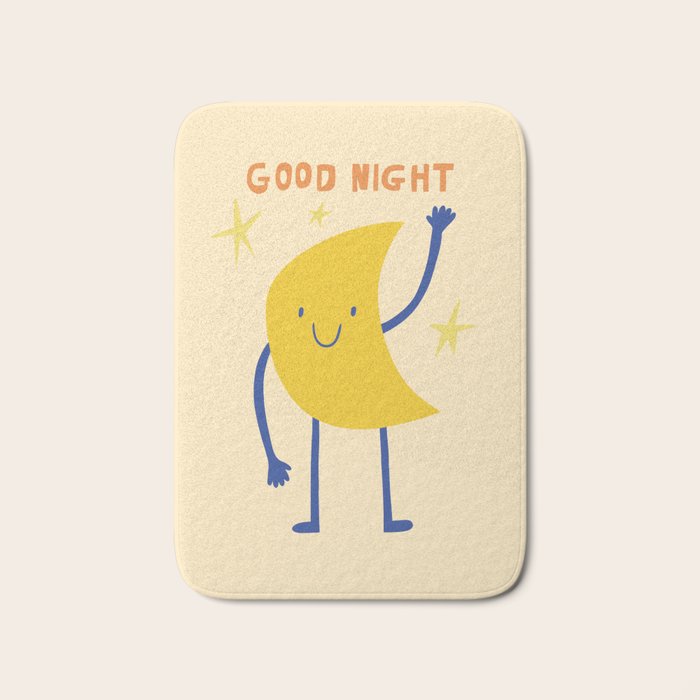 Good night Bath Mat Gallery Image 1