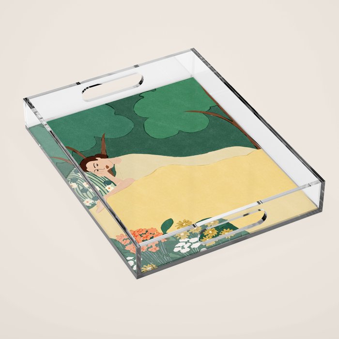 Spring  Acrylic Tray Gallery Image 1