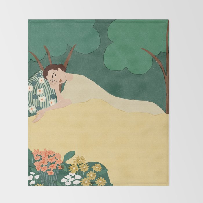 Spring  Throw Blanket Gallery Image 2