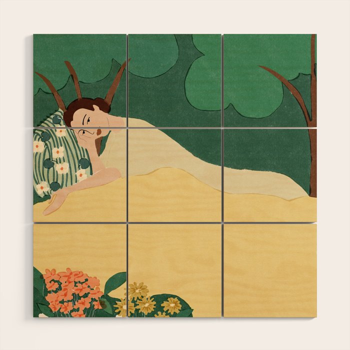 Spring  Wood Wall Art Gallery Image 1