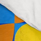 Colorful abstract geometric mosaic pattern Comforter Gallery Image 4