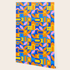 Colorful abstract geometric mosaic pattern Wallpaper Gallery Image 2